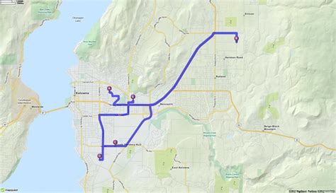 mapquest kelowna driving directions.